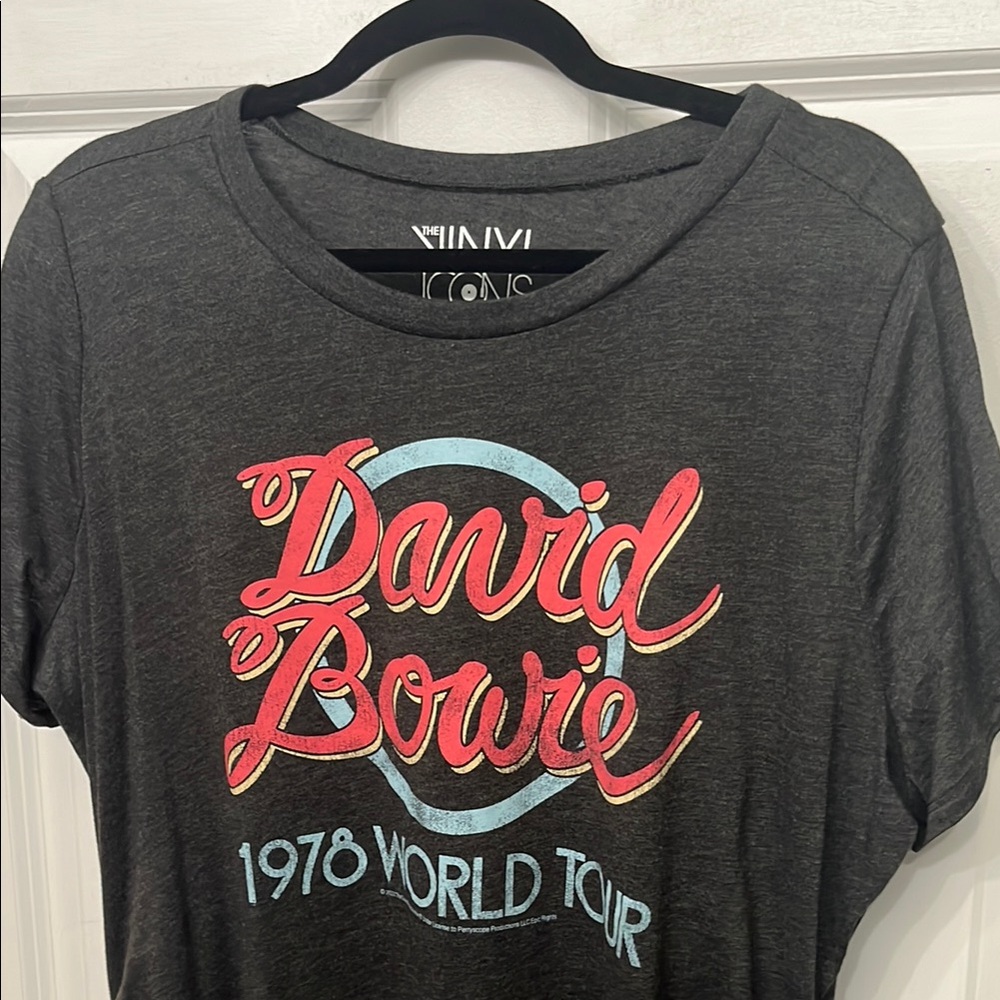 David Bowie 1978 World Tour Graphic Tee